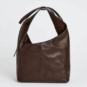 NWT REFORMATION Small Vittoria Tote, Tobacco Leather